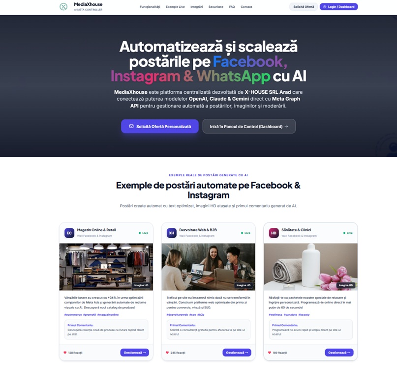 MediaXHouse - Codex, Claude, Gemini and Meta Graph API