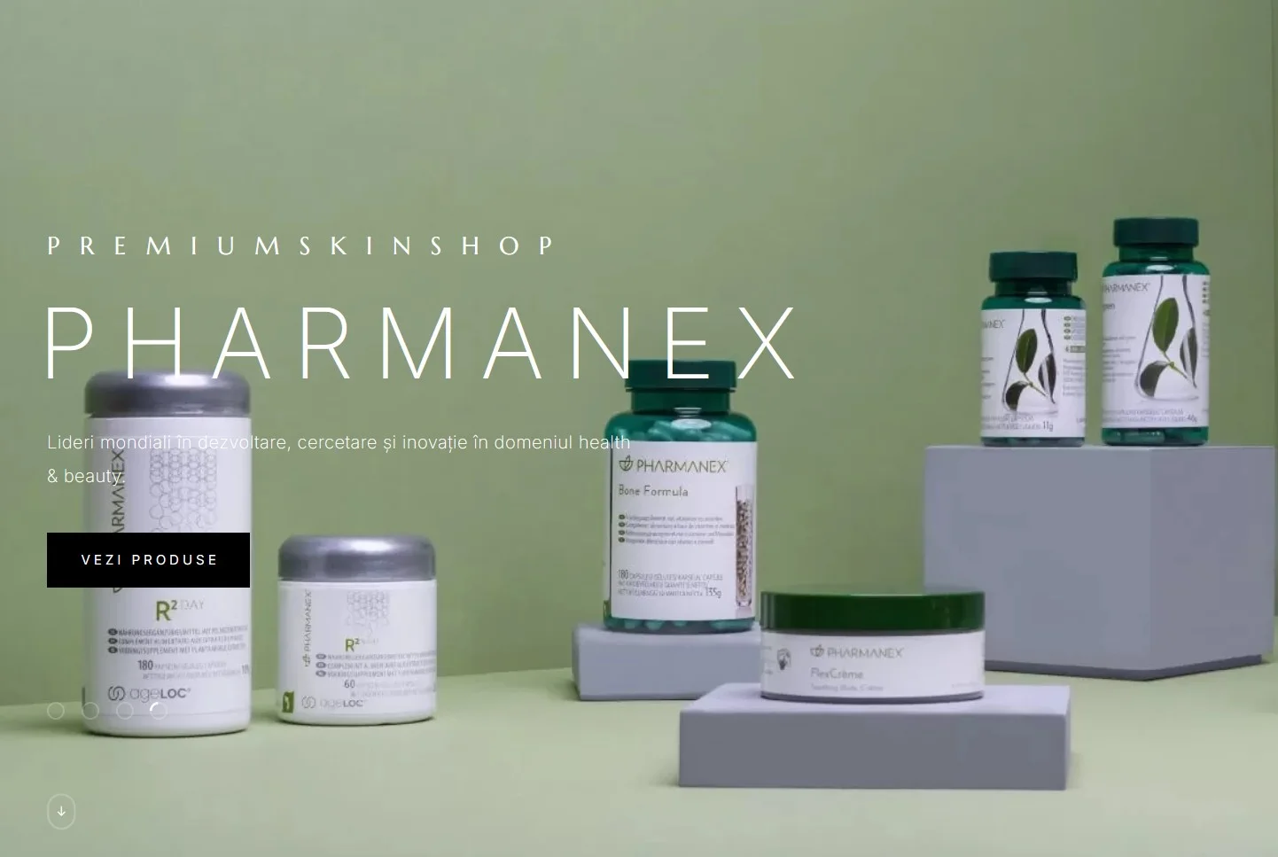 PremiumSkin.ro - Professional Skincare E-Commerce & AI AEO Search