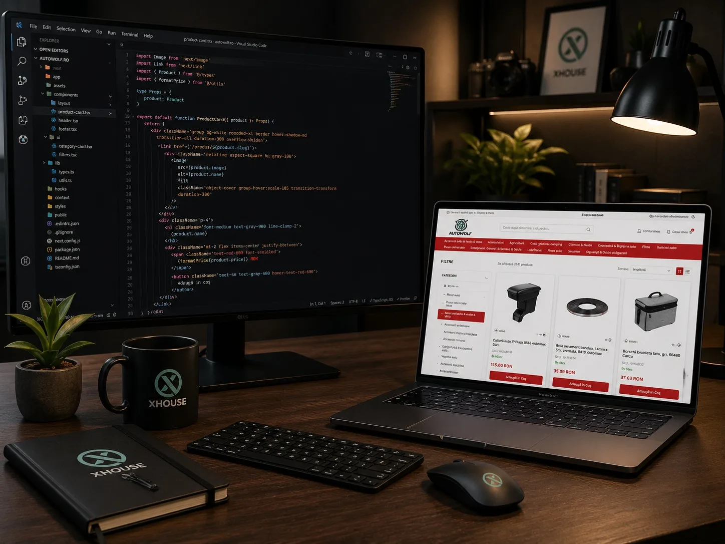 Creare magazin online în România – X-HOUSE